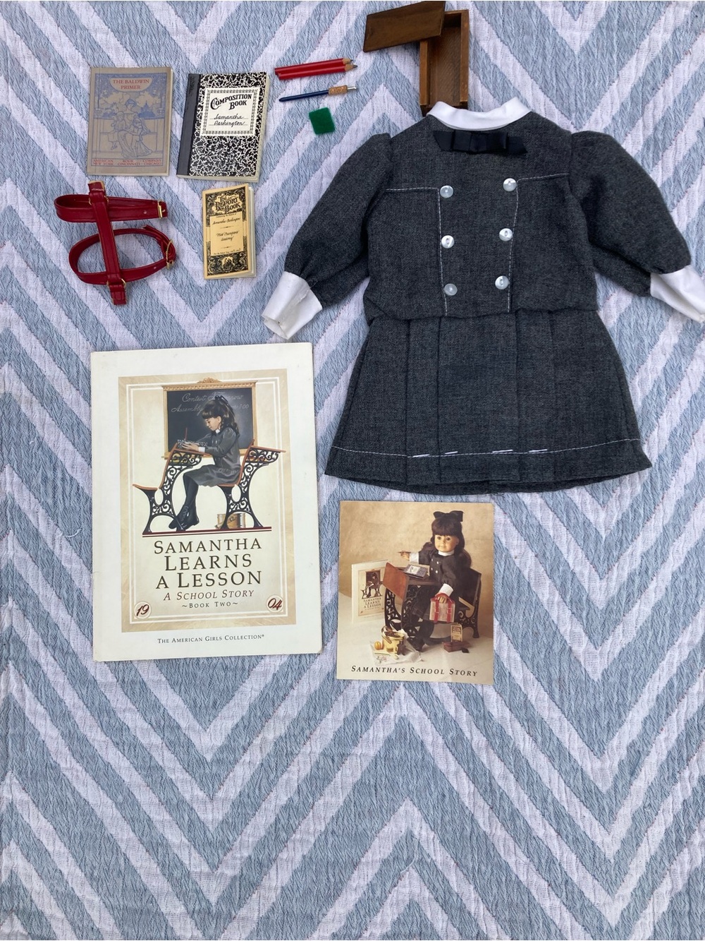 Pleasant Company American Girl Doll Samantha School Story